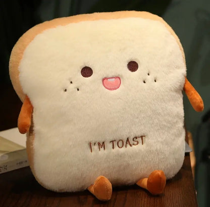 Bipolar Toast Pillow